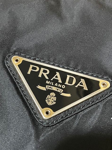 prada vintage logo|authentic prada logo.